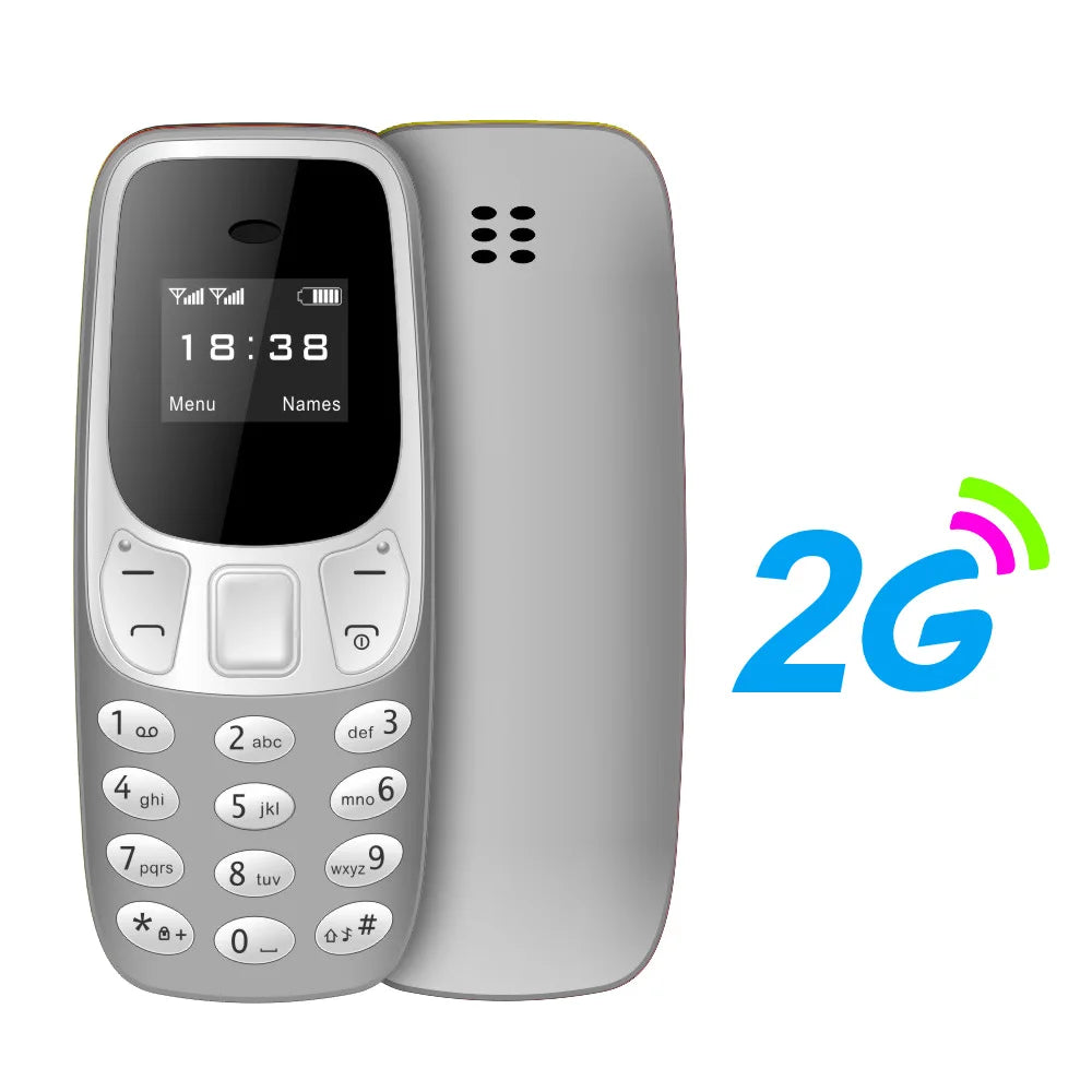 SERVO BM10 Mini Mobile Phone 2G GSM/4G LTE Speed Dial Call Recording MP3 Player Blacklist Dual SIM Standby Smallest Cellphones