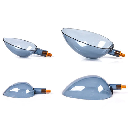 2Pcs Fishing Spoon Heads Bait Caster Bait Spoon Heads Long Range Rock Casting Bait Casting Spoon Spoon Heads