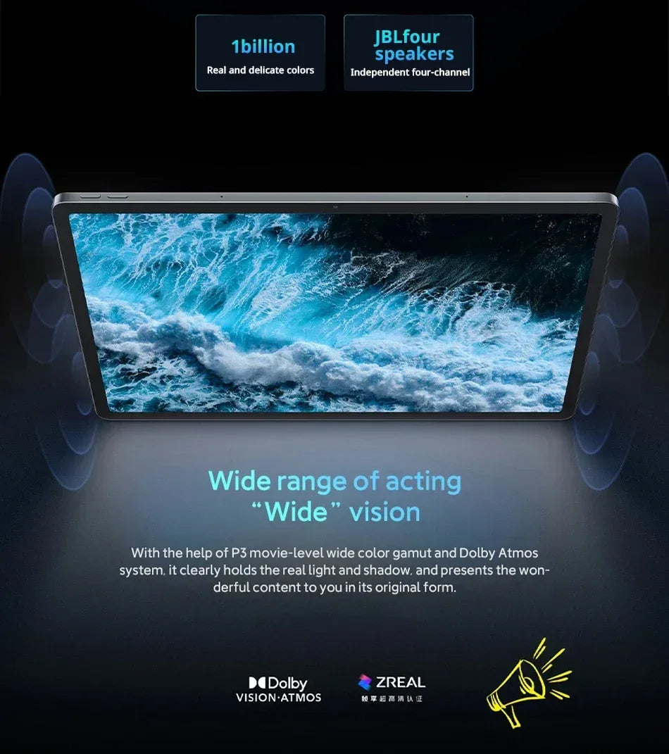 Global ROM Lenovo Xiaoxin Pad Pro 2025 12.7 inch Tablet Original  Dimensity 8300 144Hz 2.9K Display Android 14 10200mAh Pad PC