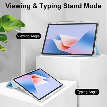 Funda For Huawei MatePad 11.5 2025 Case with Pen Holder Acrylic Clear Hard Stand Cover For Huawei MatePad 11 5 2025 Case TXZ-W09