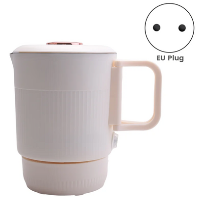 ELEG-3 In 1 Multifunctional Rice Cooker Foldable Mini Travel Electric Kettle Household Foldable Electric Cooker Hot Pot EU Plug