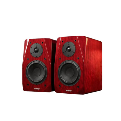 Winner TD-9 Passive Bookshelf Speakers with Wooden Cabinet, 2.0 Hi-Fi Audiophile Stereo System for Home Audio