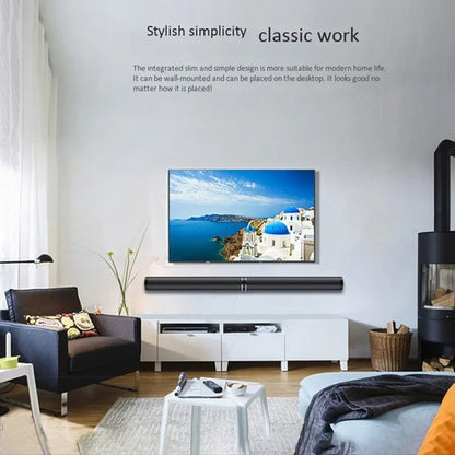 TV Echo Wall Bluetooth Speaker Separate Integrated 6 Horn Desktop Subwoofer 3.5 MM Audio Interface Stereo Sound Home Speakers