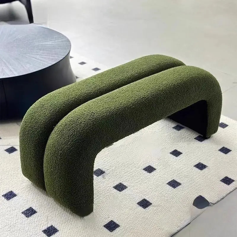 Light Luxury Porch Footstool Entrance Door Shoe Changing Simple Bedroom Bed End Long Bench Living Room Home Sofa Stools