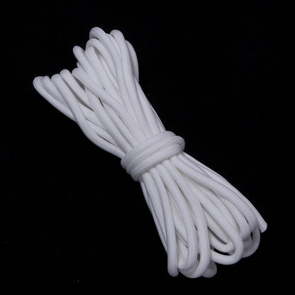 5yards/lot 5mm Colorful Polyester Braided Rope For Jewelry Making DIY Keychian Lanyard Bag Pendant Handcraft Accessories