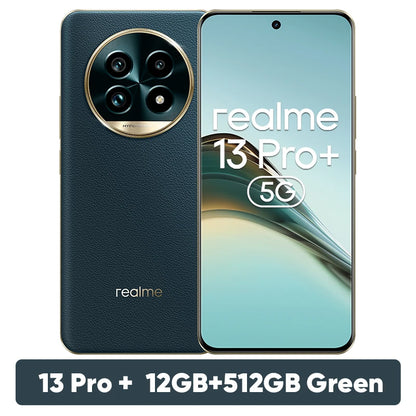 realme 13 Pro Plus Smartphone with Google Play Snapdragon 7s Gen 2 5G Chipset 5200mAh Battery Sony LYT-600 Periscope OIS Camera