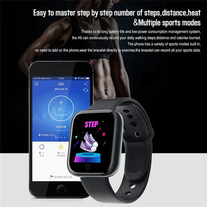 Watch Bluetooth Pro Smart Fitness Tracker Sports Watch Heart Rate Monitor Blood Pressure Smart Watch Bracelet for Android IOS
