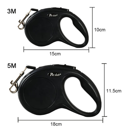 3m 5m Pet Dog Leash For Small Medium Dogs Cats Hiking Strong Nylon Puppy Retractable Rope Chihuahua Belt French Bulldog Supplies