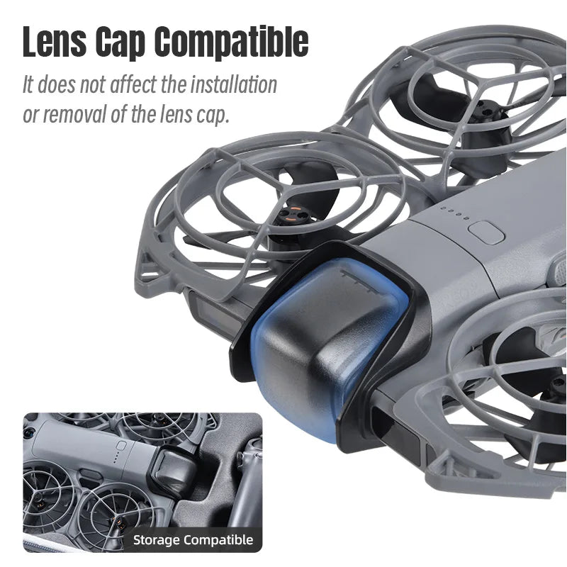 STARTRC Gimbal Bumper Guard for DJI Neo 2 Accessories ABS Anti-Collision Protection Guard Bar for DJI Neo 2 Drone Camera