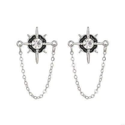 Rhinestones Chain Ear Clip For Freeclip 1 2 Earbuds With Sparkling Zirconia And Alloys Design Comfortable For Daily Wear K1KF
