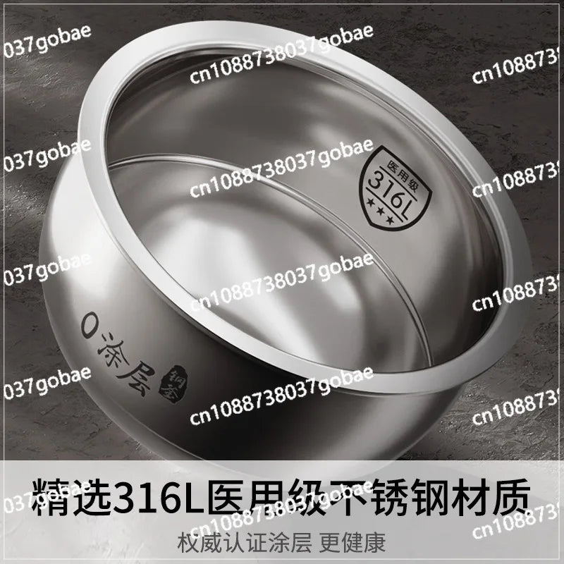 Rice Cooker 0 Coated Multifunctional Cooking Stainless Steel Household Rice Cooker F-40F316L