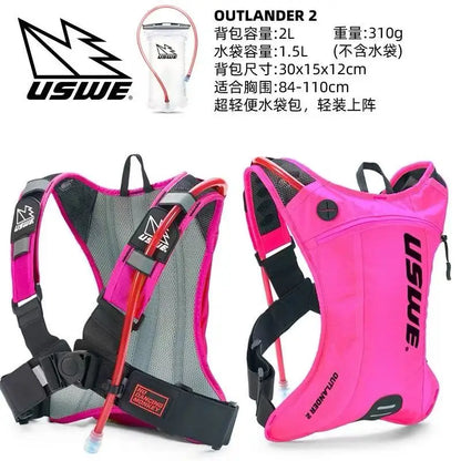 USWE water Bag Cycling Sports Travel Hiking Backpack Lightweight Breathable