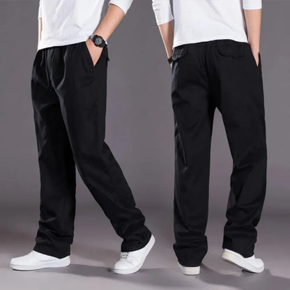 2026 Men's Cargo Pants Summer Spring Cotton Work Wear New In Large Size 6XL Casual Climbing Joggers Sweatpants Hombre