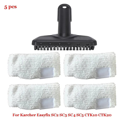 New Microfiber Mop Cloth For Karcher Easyfix SC2 SC3 SC4 SC5 CTK10 CTK20 Handheld Magic Steam Brush Vacuum Cleaner Spare Parts
