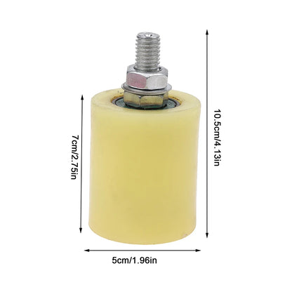 1pc Thickened Bearing Nylon Guide Roller Gate Wheels - Sliding Or Cantilever Gates Positioning Guide Translation Door Wheel