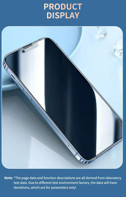8IN1 4Pcs Anti-Spy Tempered Glass Screen Protector + 4Pcs HD Camera Lens For iPhone 11 12 13 14 15 16 Pro Max 16 Plus 16e Film by PDG ibma