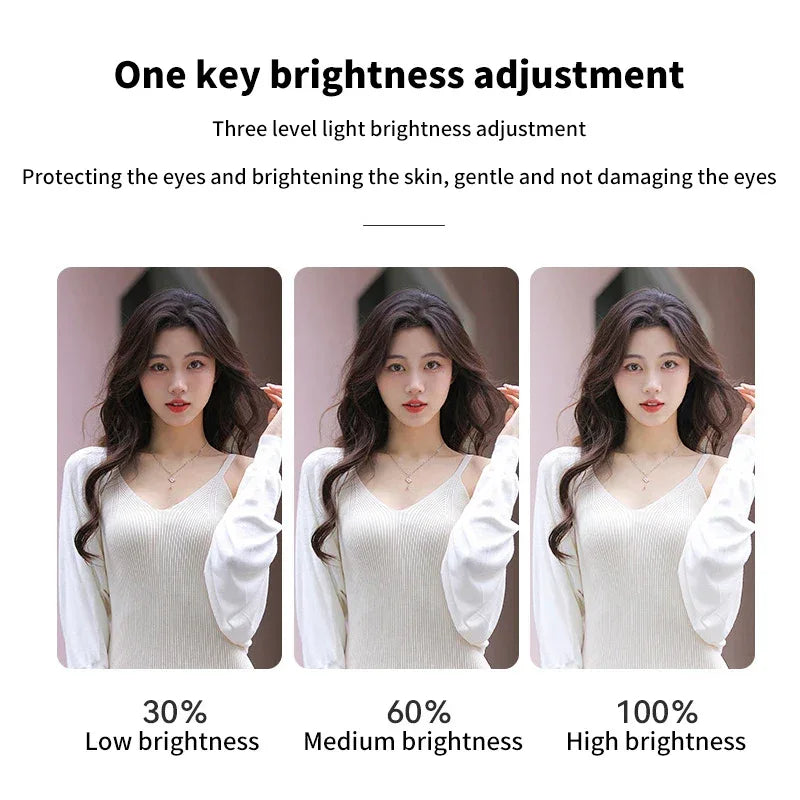 USB Charge LED Selfie Ring Light Mobile Phone Lens For Phone Selfie Light