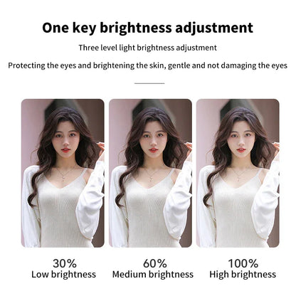 USB Charge LED Selfie Ring Light Mobile Phone Lens For Phone Selfie Light
