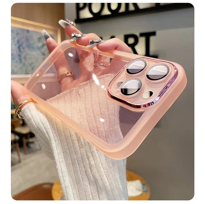 Fashion Bling Glitter Phone Case  For iPhone 16 E 15 Pro Max 14 Plus 13 12 11 Luxury Shockproof Bumper Silicone Clear Back Cover