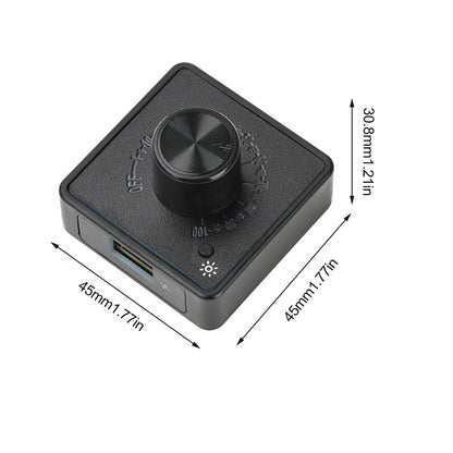 PWM Fan Controller With PD QC Fast Charging DC 12V 24V 5V Multi-Voltage Input Speed Regulator For DIY Cooling Fans