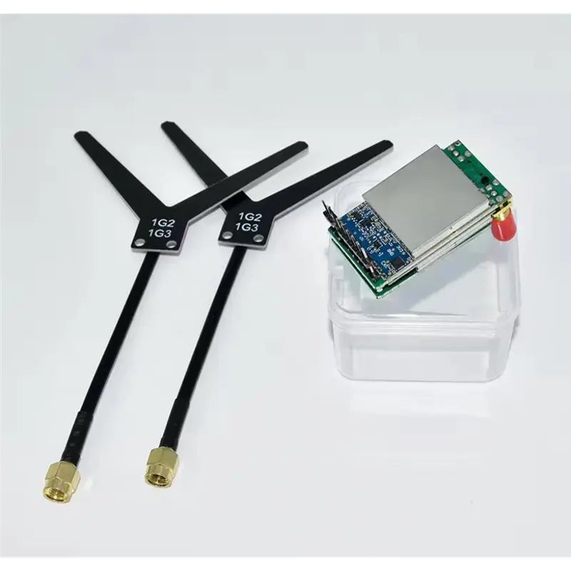 CJSD-VRX 1.2Ghz 1.3Ghz 9CH Wide Band 1080Mhz-1360Mhz Diversity Video Receiver 1 Set For SKY04X SKY04O Cobrax SD FPV Goggles