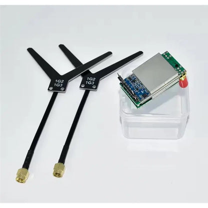 CJSD-VRX 1.2Ghz 1.3Ghz 9CH Wide Band 1080Mhz-1360Mhz Diversity Video Receiver 1 Set For SKY04X SKY04O Cobrax SD FPV Goggles