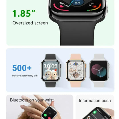New Watch 10 Smart Watch Men Body Temperature BT Call NFC Always on Display GPS Sport Watches Women Smartwatch For Apple Android