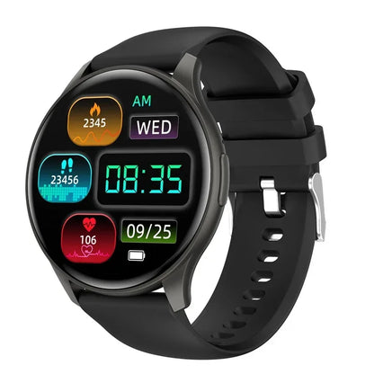 BWSMRIG New Men Smart Watch IP68 Waterproof Bluetooth call  Heart Rate Sleep Monitoring Sport Fitness Smartwatch for Android IOS