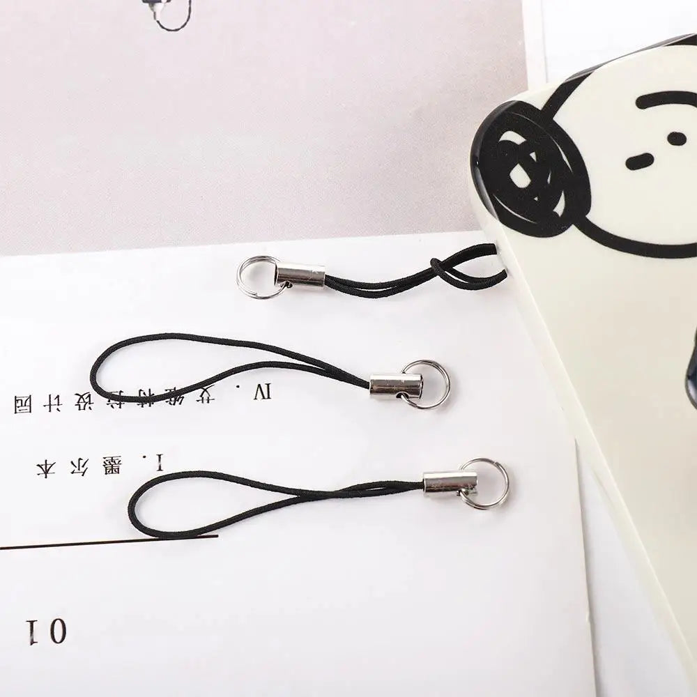 10Pcs Phone Hanger Clips Key Holder Bag Key Ring DYM Phone Lanyard String Phone Lanyard Lobster Clasp Rope Lanyard Lariat Cords