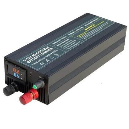 0-100V25A Lifepo4 Charger 24V48V64V72V Fast Charger Lithium Battery Charger 14.6V 100A 60A Battery Adapter Adjustable voltage