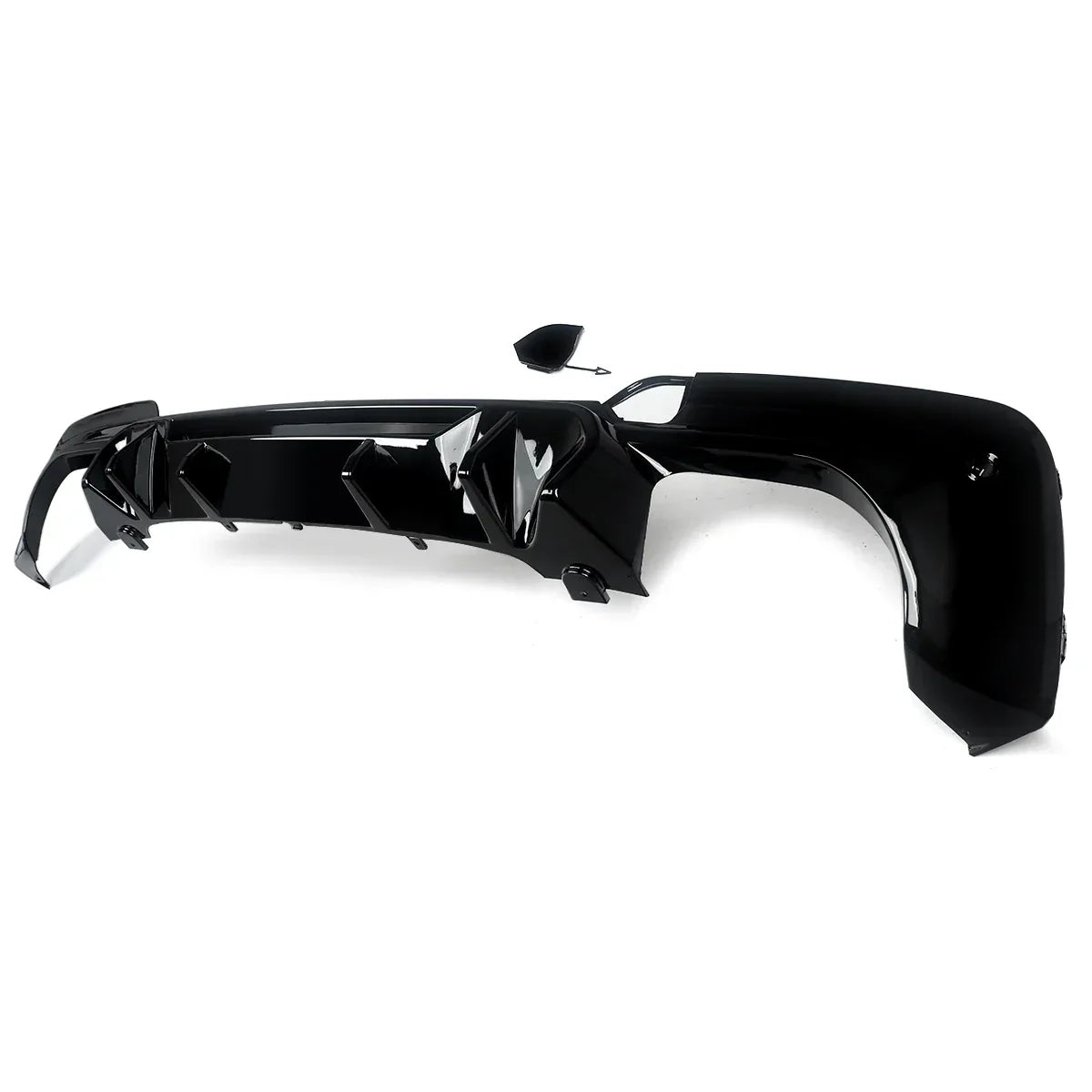 For 2018-2021 BMW G01 X3 M40i M-Sport Rear Diffuser Bumper Lip Gloss Black