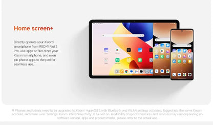 Xiaomi Redmi Pad 2 Pro Global Version Snapdragon 7s Gen 4 12.1" 2.5K Crystal clear Display 33W Fast Charging 12000mAh Battery