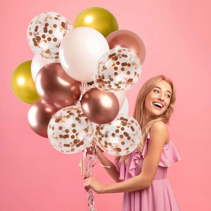 50PCS 10inch Balloons Gender Reveal Wedding Valentine's Day Baby Shower Birthday Globos Party Decorations