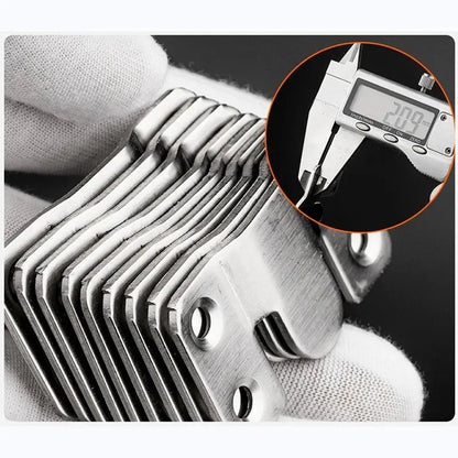 10PCS Universal Mounting Hooks Heavy Duty Wall Hanger Bracket for Pictures Frames Furniture Home Decor Storage
