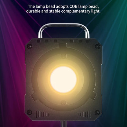 MIAOTU ZU-80 MINI Photography Light LED Live COB Fill light 2700-7500K Professional Video Portable Lampshade Mini Bowens Mount
