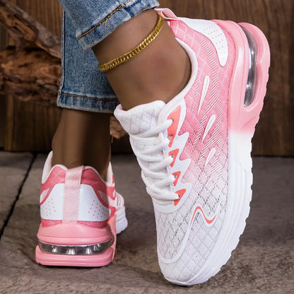 YRZL Women Sneakers Shoes Breathable Lightweight Running Shoes Non Slip Wear Resistant Comfortable Women's  Walking Shoes