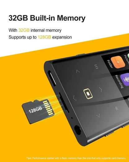BEN JIE M2 mp3 player 32GB bluetooth Lossless  HiFi Portable Audio Walkman FM Radio EBook Voice Recorder music player  плеер mp3