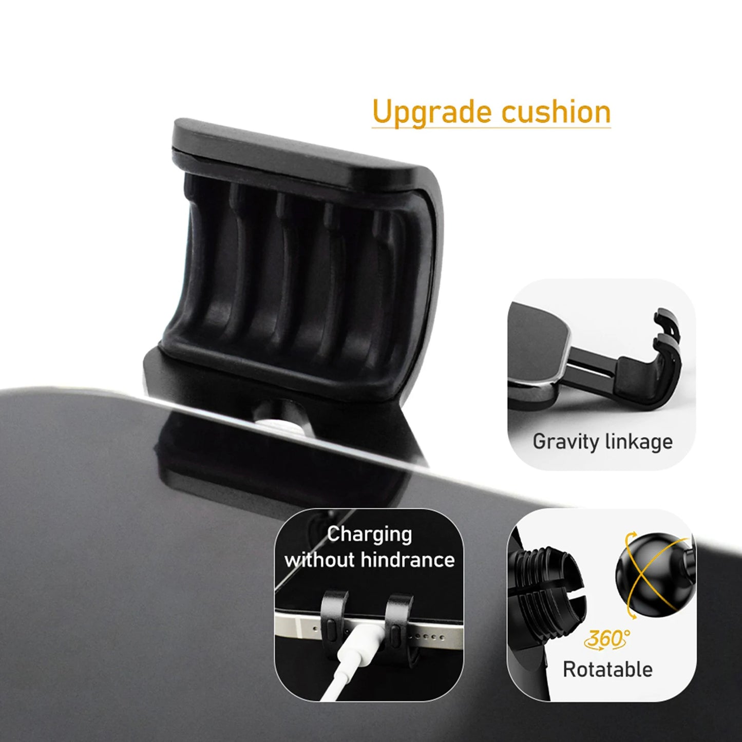 Gravity Car Phone Holder For Volkswagen VW Golf 6 MK6 2009 2010 2011 2012 2013Car Phone Holder Special Fixed Bracket Accessories