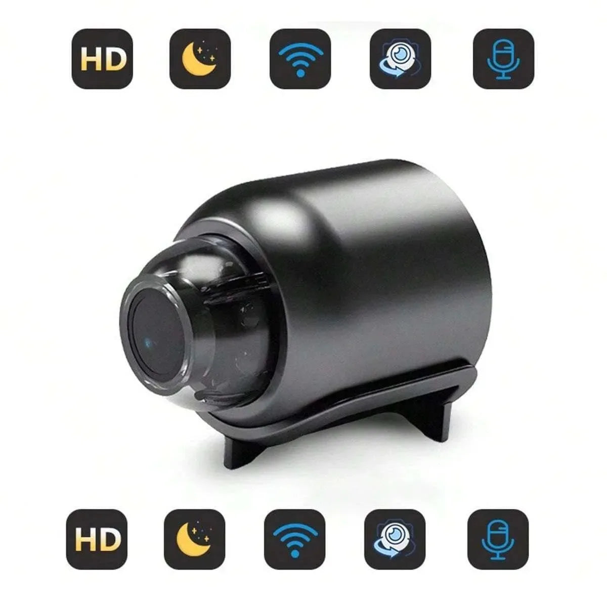 1/4pcs Mini Wireless Camera WiFi Hidden Camera Motion Detection, And Home Security for Indoor Outdoor Pet Monitoring USB Powered