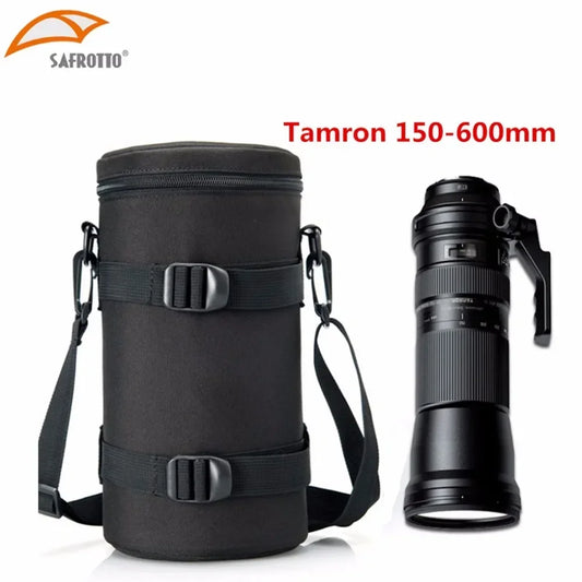 13x29.5cm Camera Lens Pouch Case Bag for Tamron 150-600mm Sigma 150-600 60-600mm, 150-500 & Nikon 200-500mm lenses by PDG ibma