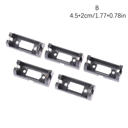 5 PCS Plug-in CR123A Battery Holder 16340 Battery Box LIR123A Battery Storage Box CR123A Battery Box Cover For PCB DIY