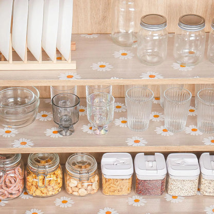 30/100cm Drawer Mat Shelf Cover Liners Non Slip Waterproof Closet Placemat Table Pad Cabinet Oil-proof Liners Non-Adhesiv