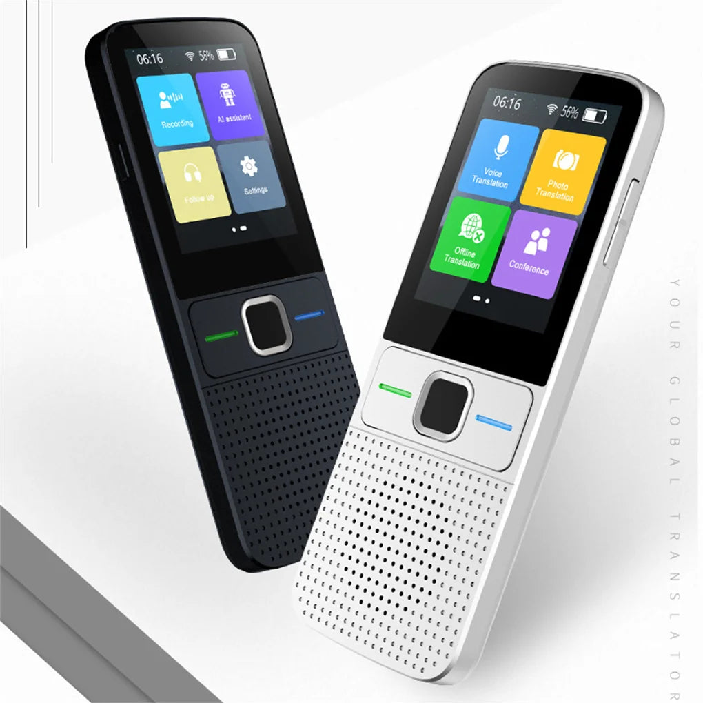Multi Language Translator Photo Interpreter Device Business School