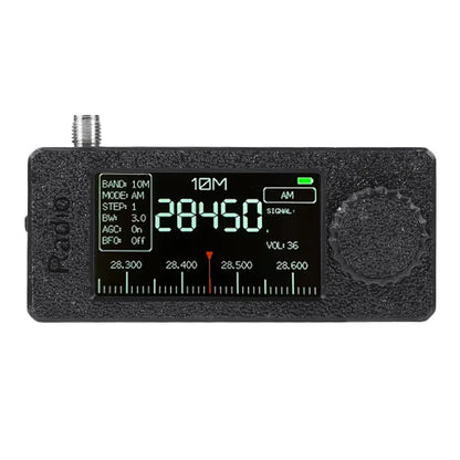 1.9inch IPS Screen LSB USB AM FM FM/AM Radio  0.5-108mhz SI4732 Mini Pocket Radio  HF SW MW VHF Radio with Donut  Antenna