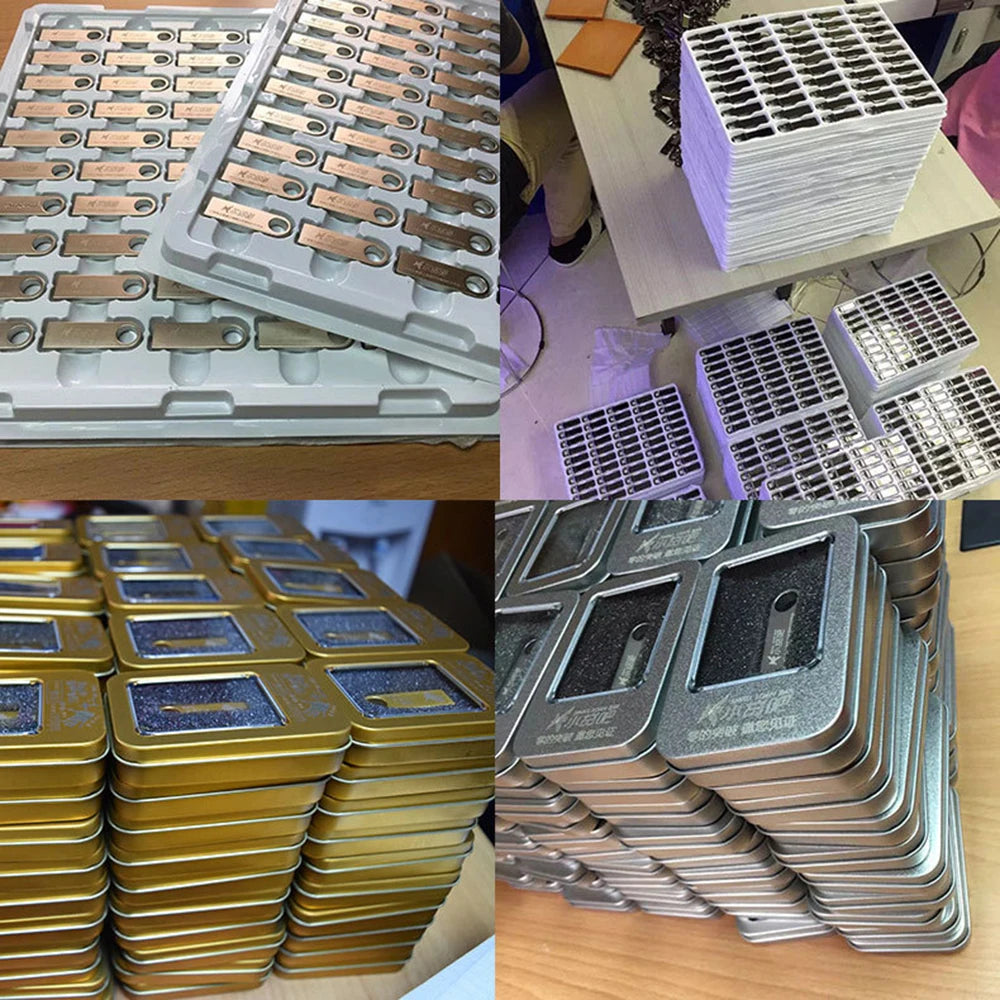 50PCS/lot Metal USB 2.0 Flash Drives 1GB 2GB 4GB Pendrive 8GB 16GB Pen Drive 32GB 64GB Memory USB Sticks 128MB 256MB Free LOGO