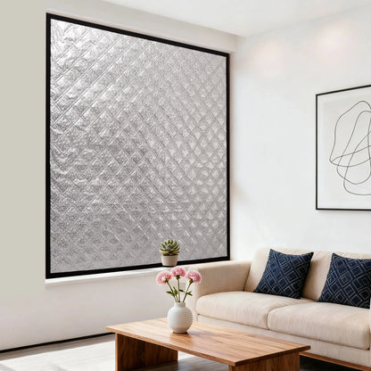 Windproof thermal curtain winter bedroom windproof thermal artifact heat storage insulation film cold seal Windows waterproof