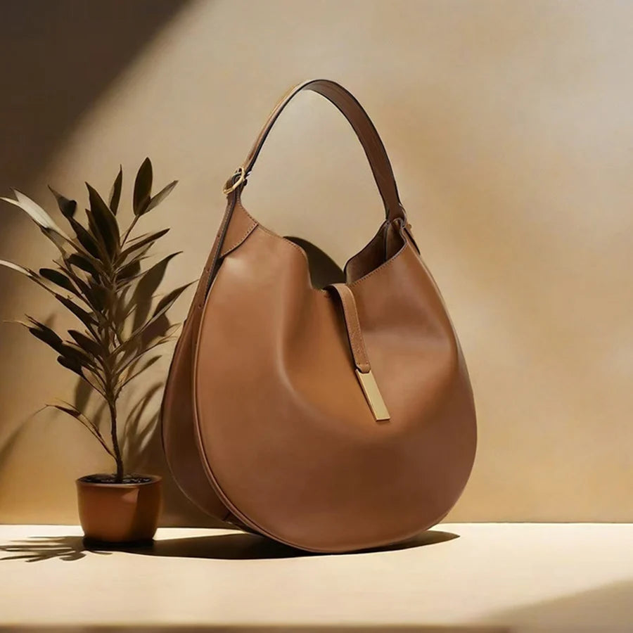 Women's underarm bag suede splicing pu leather design dumpling bag Tote bag Fashion brown/black shoulder crescent handbags bolsa