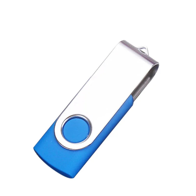 Usb Flash Drive Wholesale Custom LOGO Gift Thumb Colorful Metal Flash Drive Pendrive USB 2.0 3.0 1GB 2GB 4GB 8GB 16GB 32GB 64GB