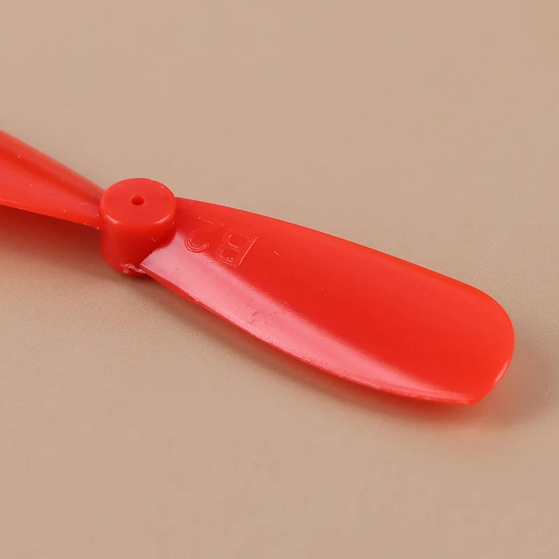 10pcs 46mm 4.6cm 0.8mm CW CCW AB Props Propellers Main Blades fit 716 615 720 Coreless Motor For Airplan Drone (5 Pair)