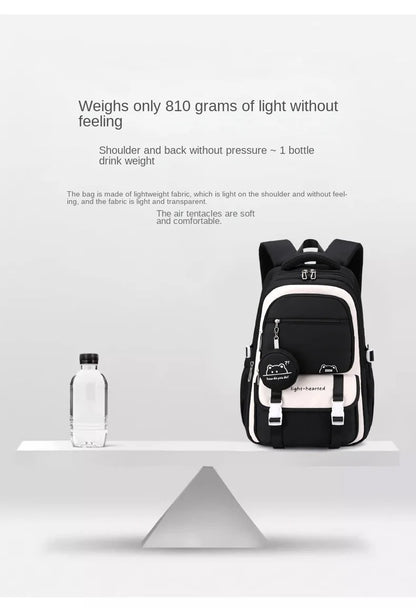 Children School Backpack Trolley Bag with Wheels Students Backpack Book Bag Rolling School bag for Girls Kids Wheeled Backpack